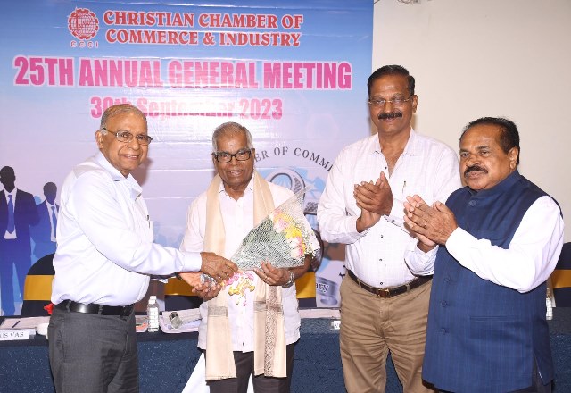 The Christian Chamber of Commerce & Industry held its 25th Annual General Meeting